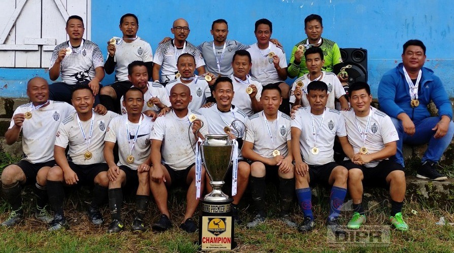 All Blacks, the Lirunas Morning Premier League 2022 champion on August 26. (DIPR Photo)